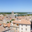 Panorama dai tetti di Arles in Provenza, Francia