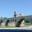 Ponte Saint Bènezet di Avignone in Provenza, Francia