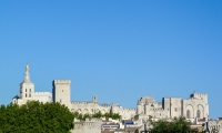 Centro storico di Avignone in Provenza, Francia