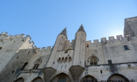 Palazzo dei Papi di Avignone in Provenza, Francia