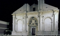 Tempio Malatestiano alla sera, Rimini