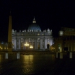 Piazza San Pietro di notte, Città del Vaticano