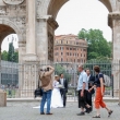 Sposi all'Arco di Costantino, Roma