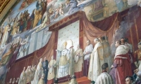 Dipinto presso i Musei Vaticani, Città del Vaticano