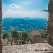 Paesaggio collinare da San Marino
