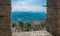 Paesaggio collinare da San Marino