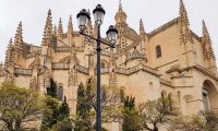 Esterno della Cattedrale di Segovia, Spagna