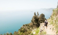 Escursionisti sul Sentiero degli Dei, Costiera Amalfitana