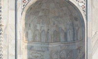 Particolare del Taj Mahal - Agra, India