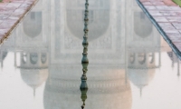 Riflessi del Taj Mahal - Agra, India