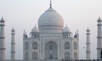 Vista del Taj Mahal dall'ingresso - Agra, India