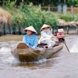 Presso il delta del Mekong, Vietnam