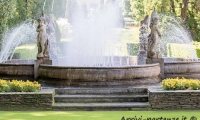 Fontana all'interno del Giardino botanico di Villa Taranto, Verbania