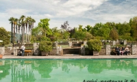 Piscina all'interno del Giardino botanico di Villa Taranto, Verbania