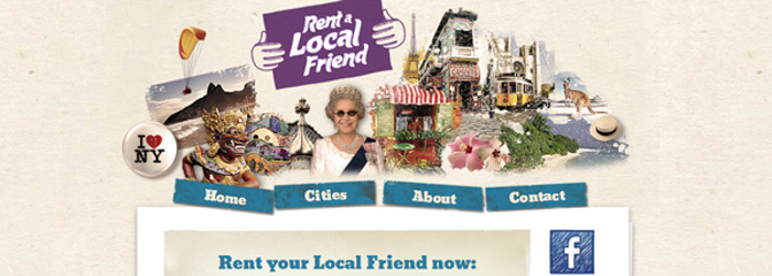 Rent a local friend