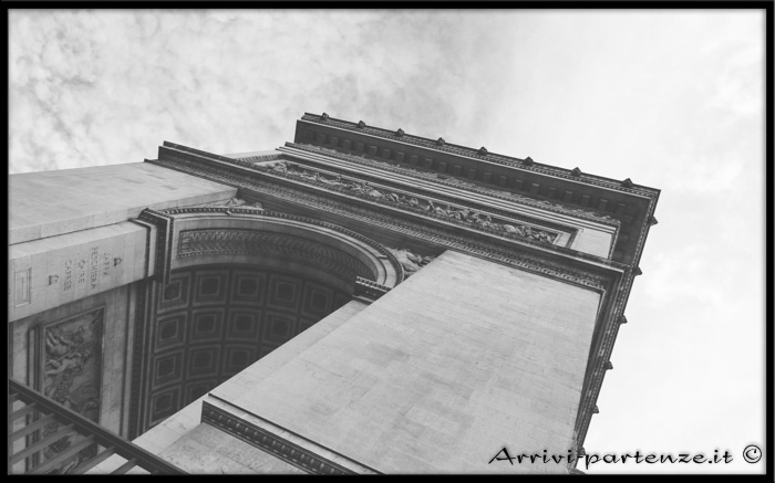 Parigi, l'Arco di Trionfo