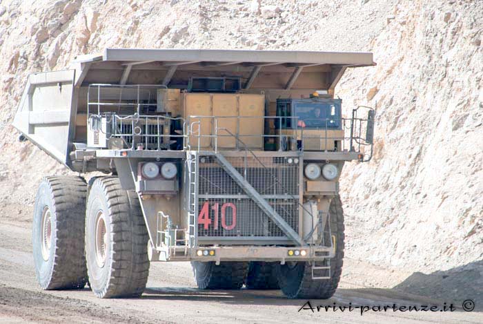 cat-797b presso la miniera di Chuquicamata, Cile