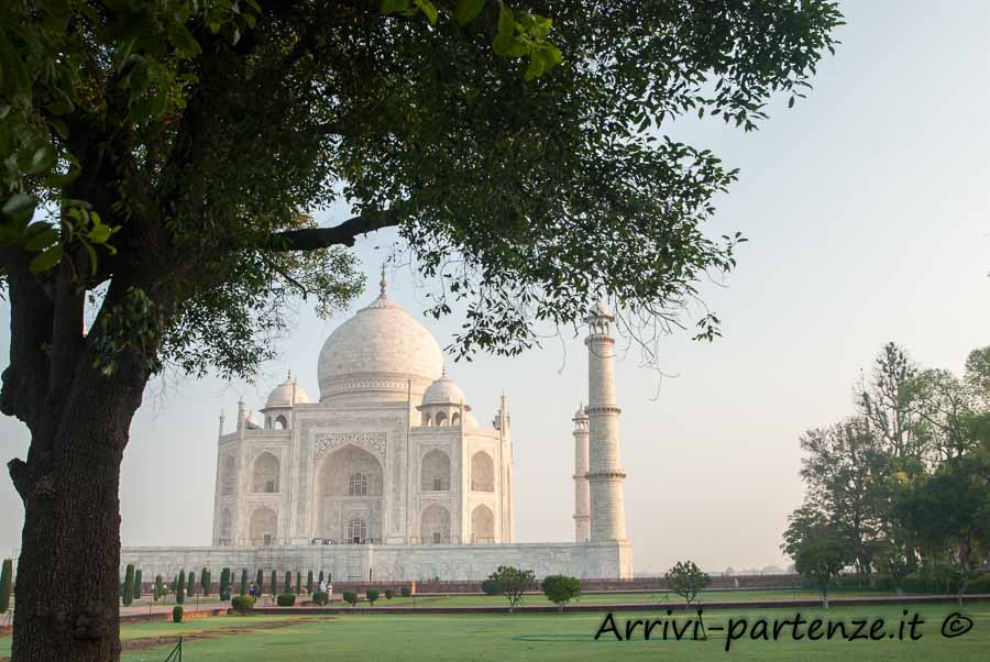 Taj Mahal ad Agra, in India