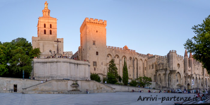 Centro storico di Avignone in Provenza, Francia