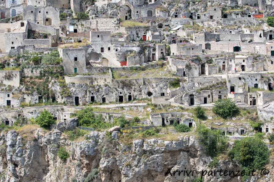 Vista dei sassi dal Piazzale Belvedere, Matera