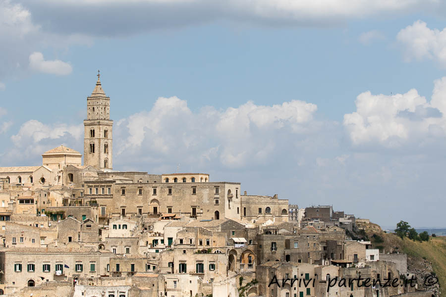 Vista panoramica del centro storico, Matera