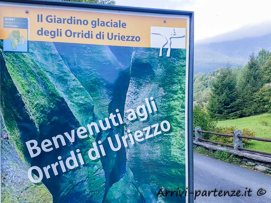 Ingresso agli Orridi di Uriezzo, Piemonte