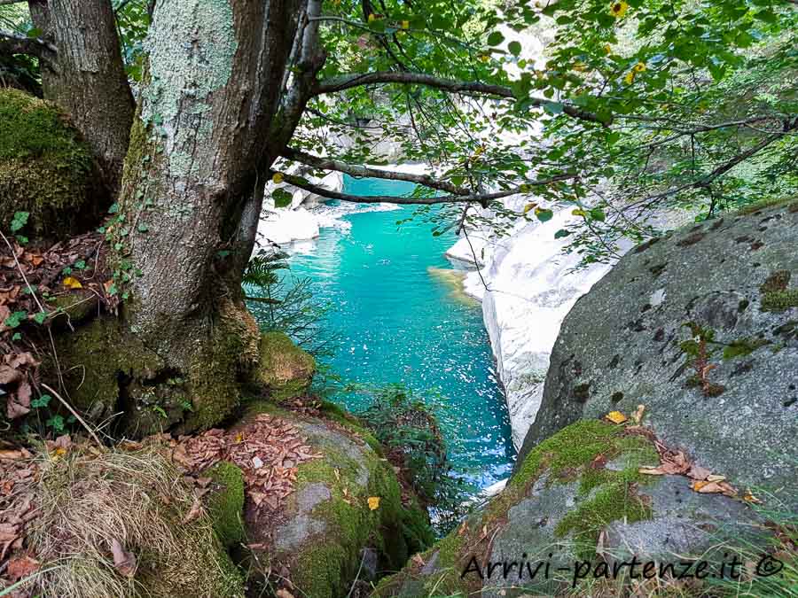 Marmitte dei Giganti, Piemonte