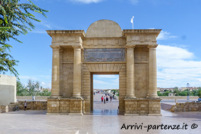 Porta romana di Cordova in Andalusia, Spagna
