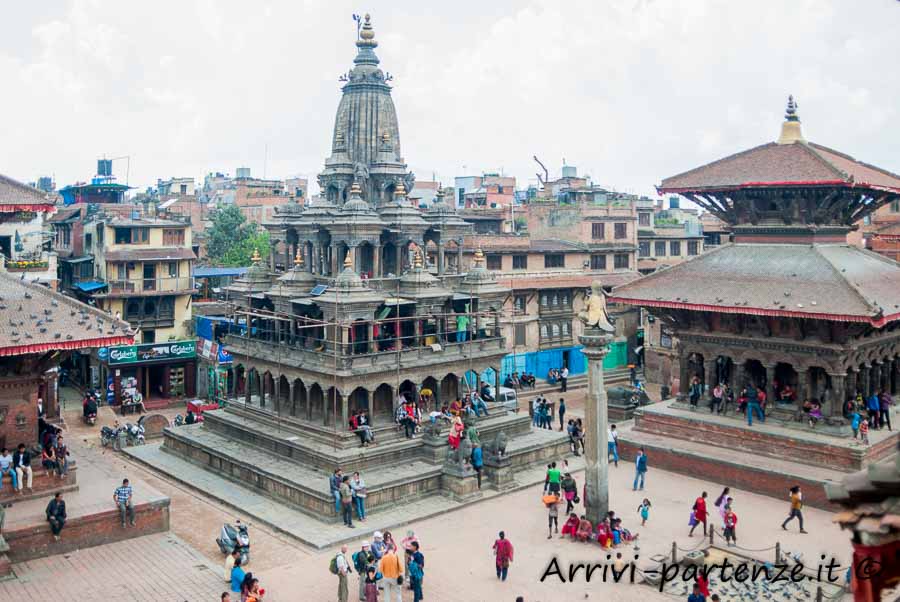 Templi in Durban Square a Patan, Nepal