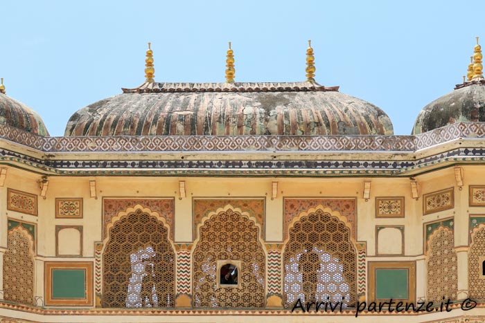 Amber Fort nei pressi di Jaipur, in Rajasthan, India 