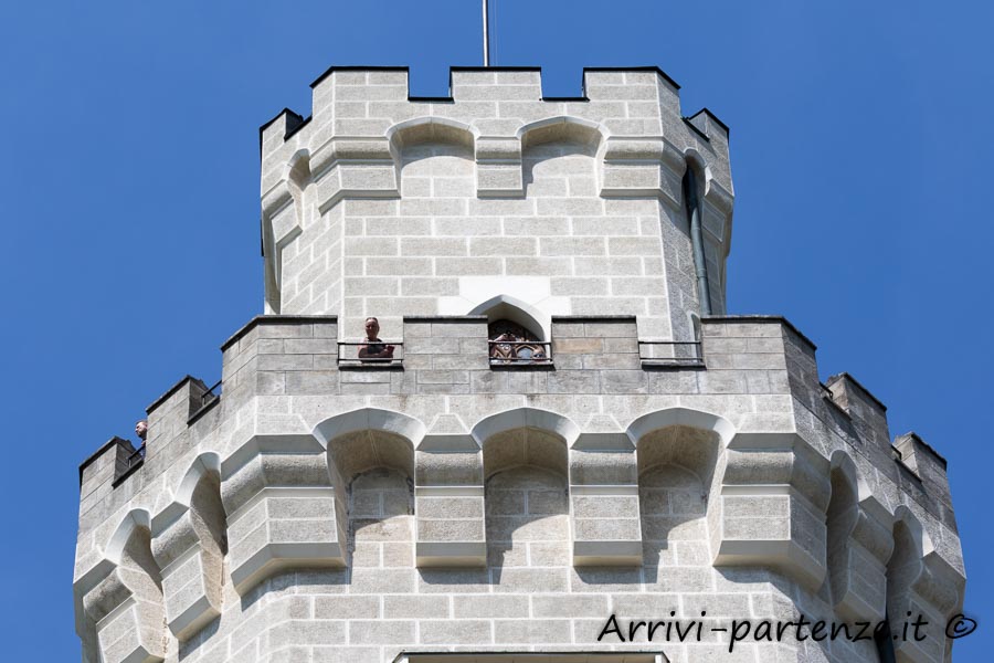 Torre del Castello di Hluboká Nad Vltavou, Repubblica Ceca