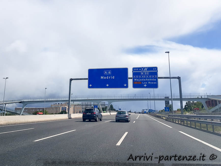Autostrada per Madrid, Spagna