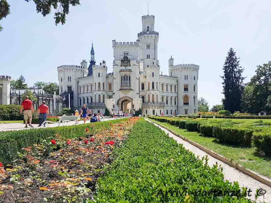 Castello Hluboká nad Vltavou in Repubblica Ceca