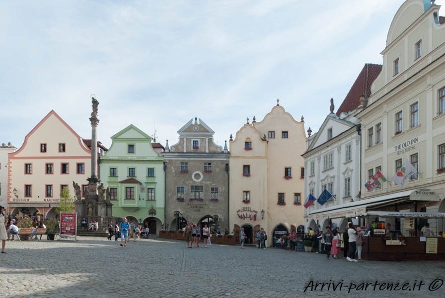 Centro storico di Cesky Krumlov in Repubblica Ceca