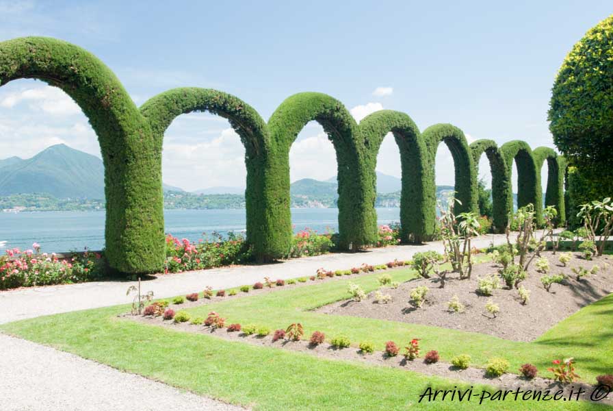 Ingresso di Villa Pallavicino a Stresa, Piemonte