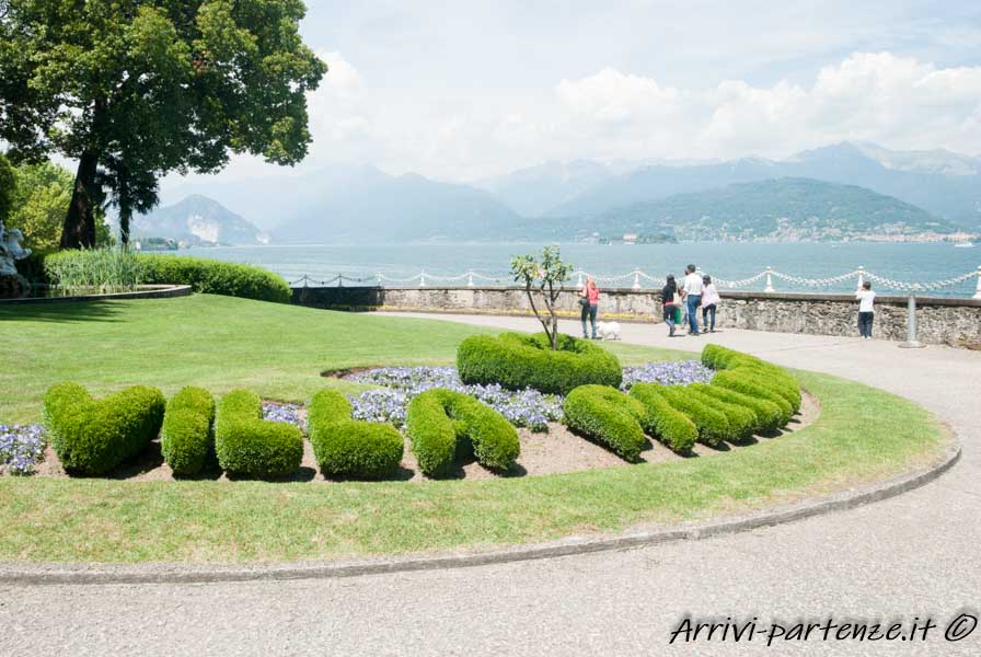 Ingresso di Villa Pallavicino a Stresa, Piemonte