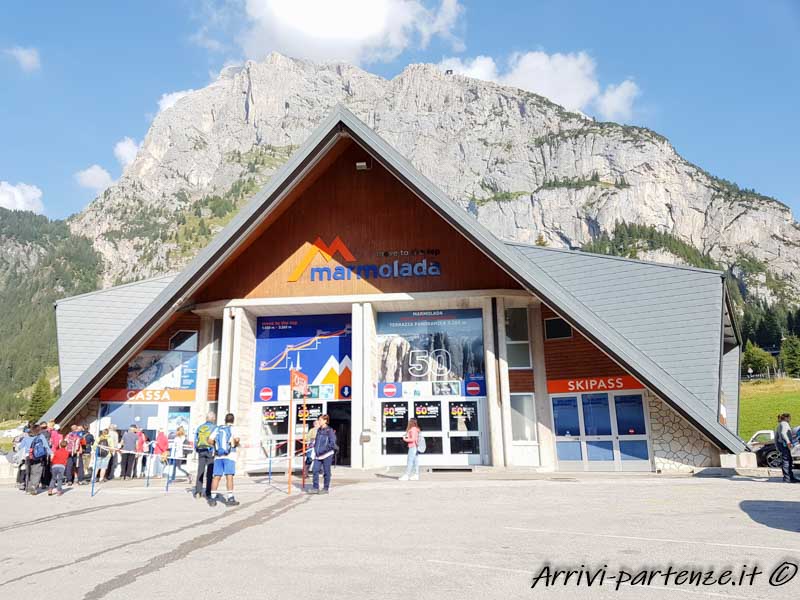 Funivia per la Marmolada, Trentino-Alto-Adige