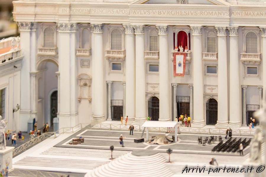 Basilica di San Pietro in Vaticano presso il Miniatur Wunderland di Amburgo, Germania